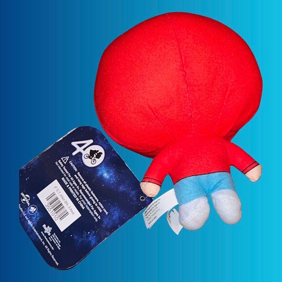 NWT Elliot Red Hoodie ET. THE EXTRATERRESTRIAL 6" Plush Toy Stuffed Animal - Picture 5 of 5